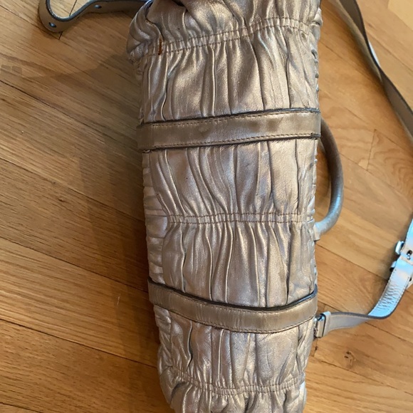 Silver Metallic Prada Handbag - Picture 4 of 9